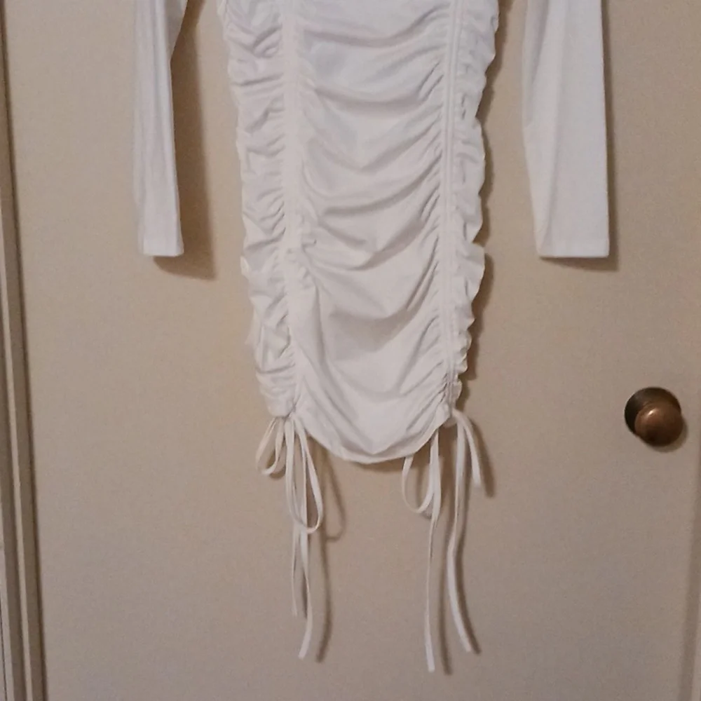 Mini Ruched Bodycon Dress - Picture 2 of 6